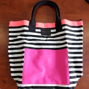Victoria's Secret striped tote